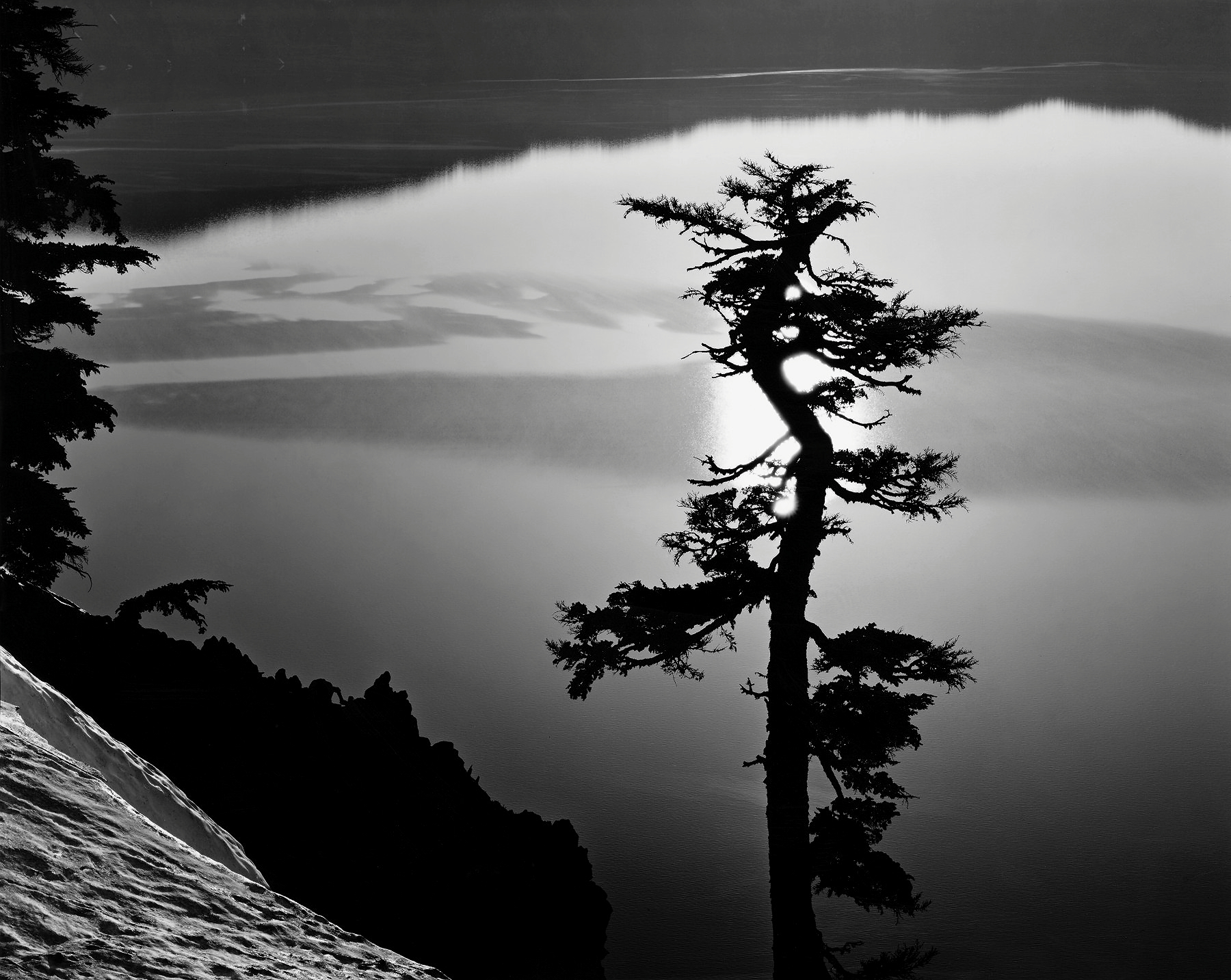 Solar Reflection, Crater Lake1985
