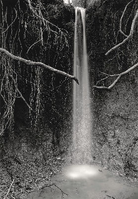 Waterfall with Light 1982